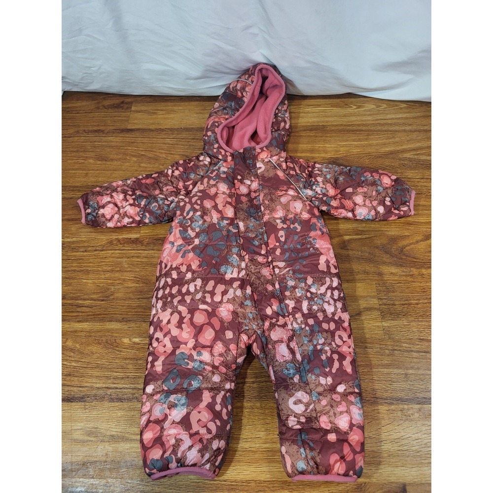 Hanna Andersson Snowsuit Flower Design Size 70 (6/12 Months) Colorful